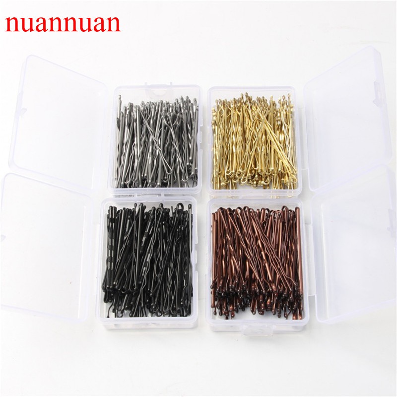 Set 50 / 100 Kẹp Tăm Nhiều Màu Thời Trang Cho Nữ