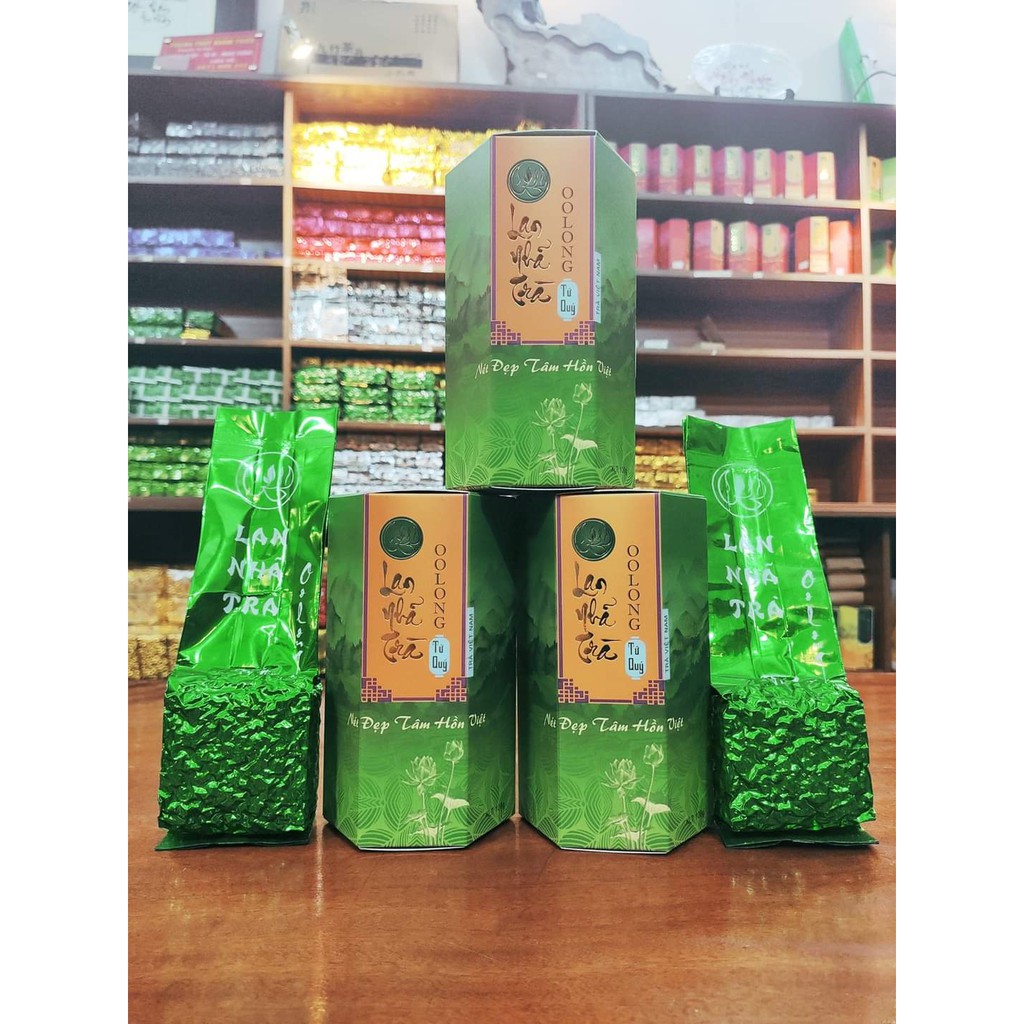 [LAN NHÃ TRÀ] TRÀ OOLONG TỨ QUÝ 100G