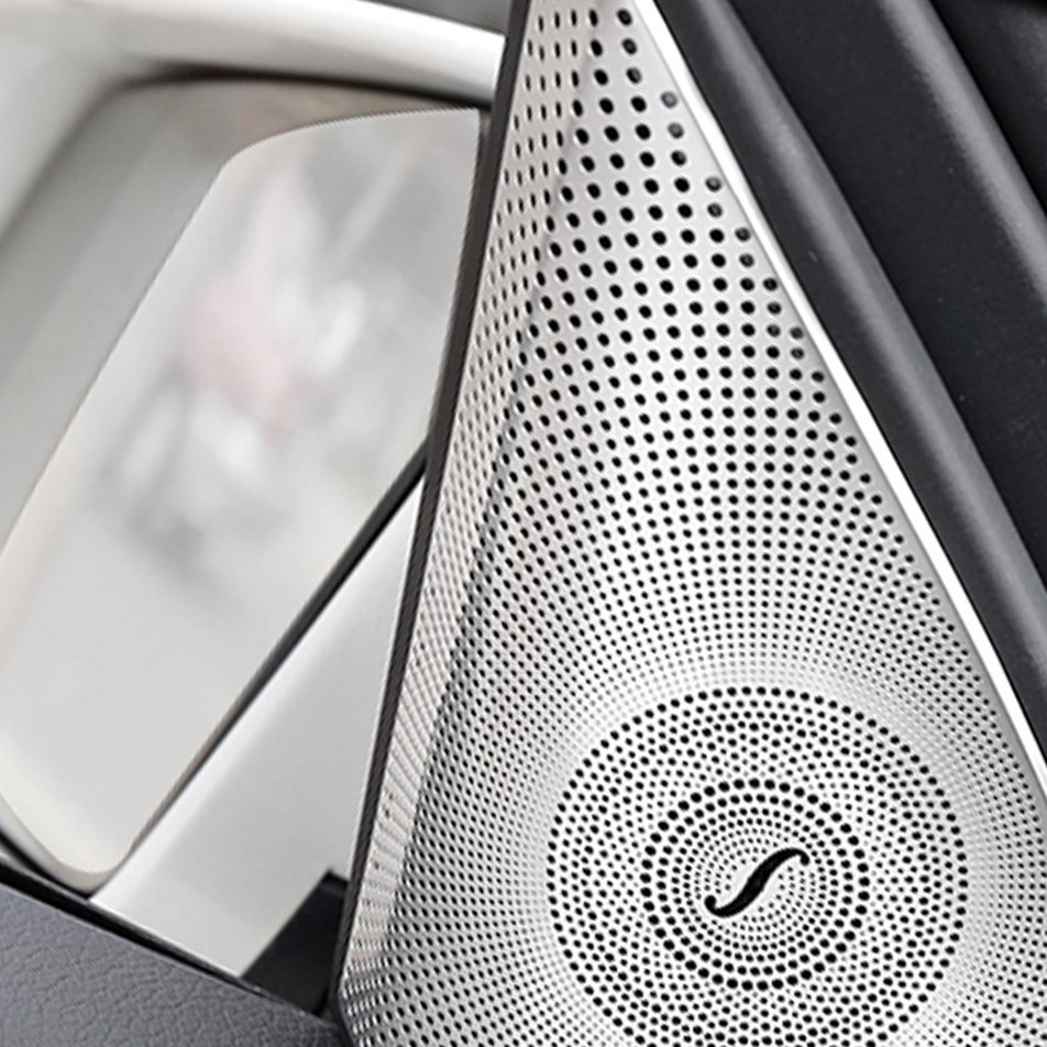 Miếng Dán Viền Loa C Class W204 C180 C200 2008-2014