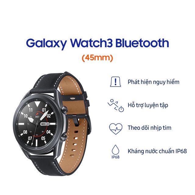 Đồng hồ Thông Minh Samsung Galaxy Watch 3 Bluetooth - Hàng Chính Hãng