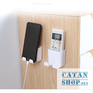 Kệ đựng đa năng remote máy lạnh, kệ treo Sạc Điện Thoại tiện dụng