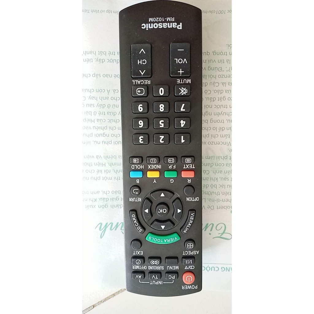 REMOTE ĐIỀU KHIỂN TIVI PANASONIC RM-1020M