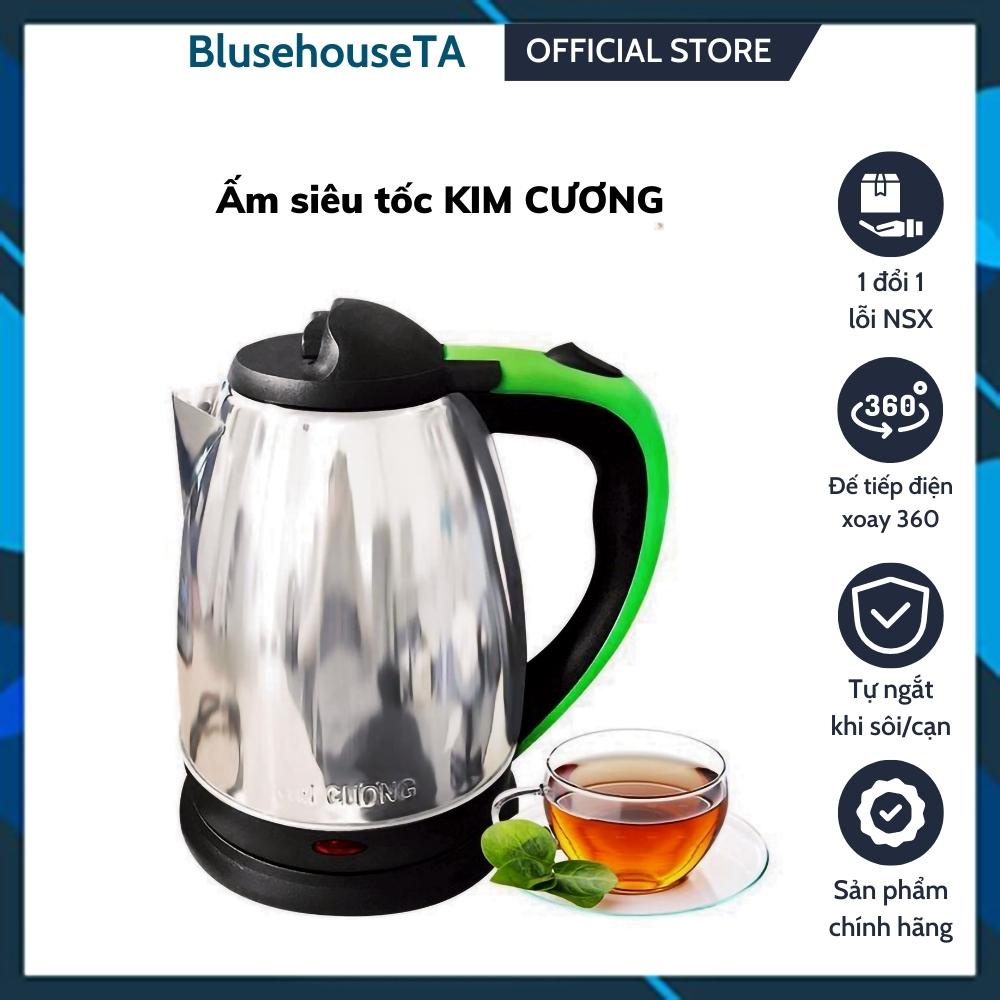 Ấm siêu tốc Kim Cương 2 Lít bảo hành 12 tháng ấm đun nước