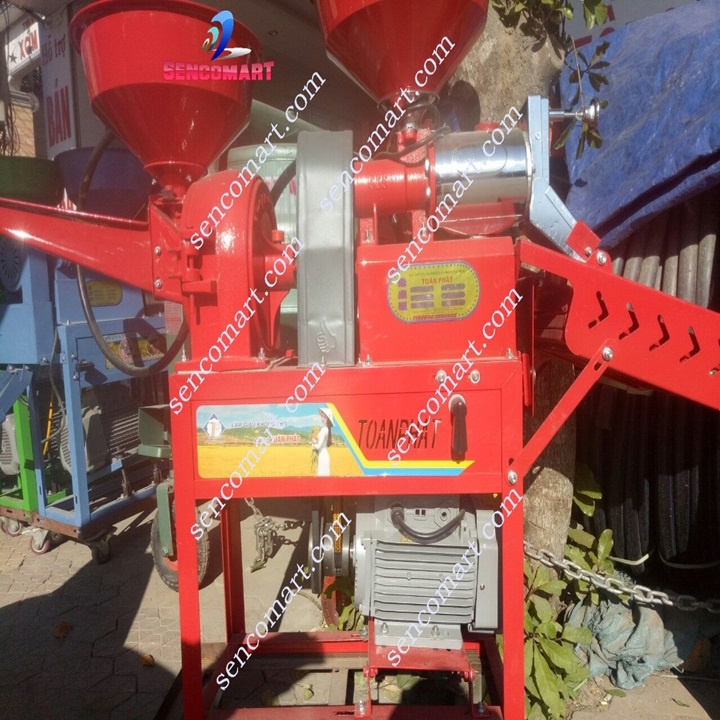 Sàng nghiền bột mịn chuyên gắn máy xát lúa TOÀN PHÁT