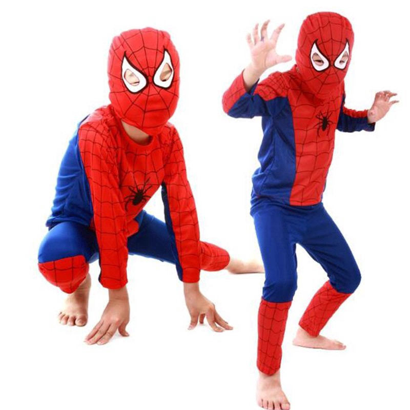 Bộ trang phục hóa trang người nhện cho bé trai