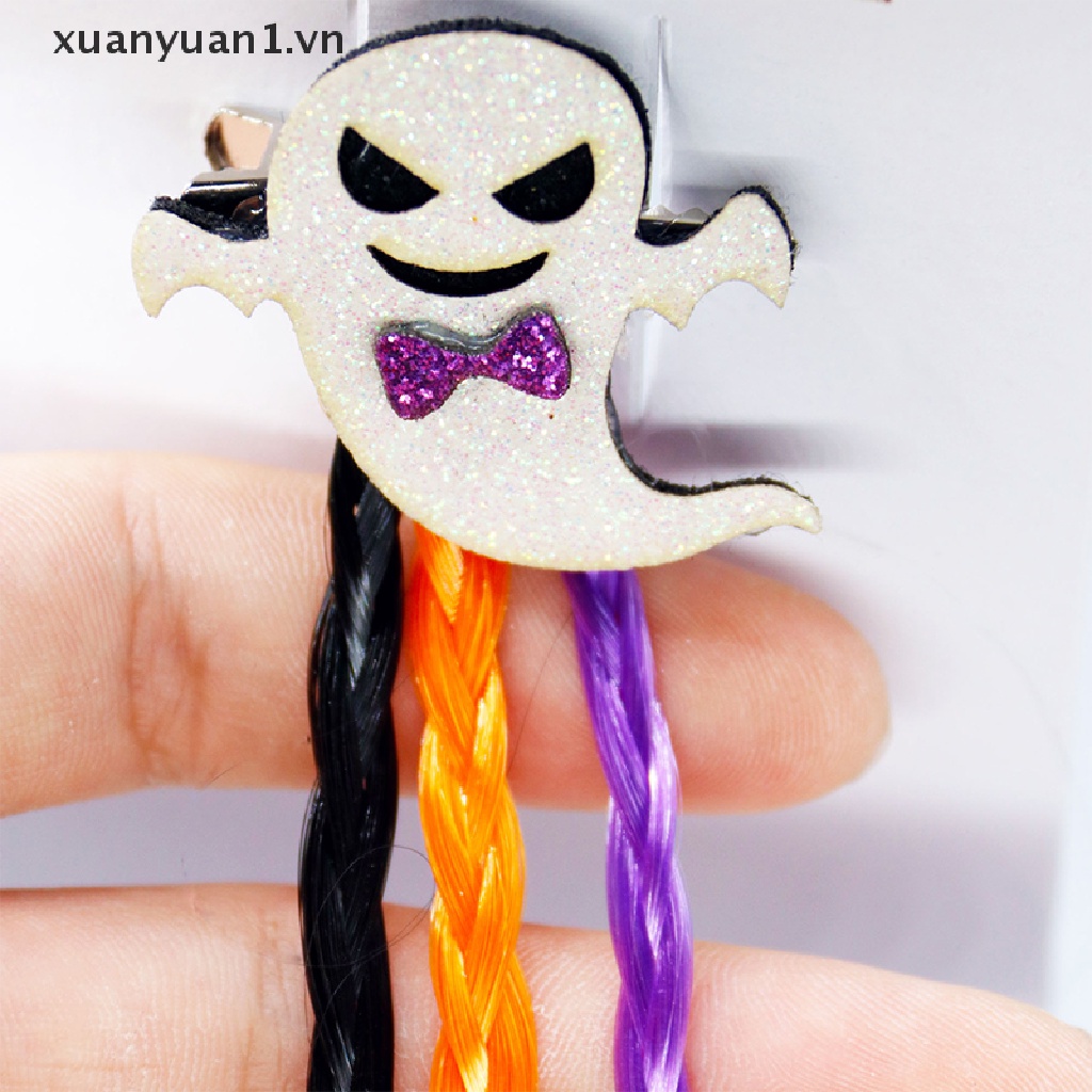 Kẹp Tóc Họa Tiết Hoạt Hình Halloween Độc Đáo