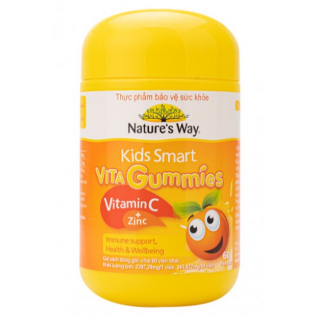 Natures Way Kids Smart VITA Gummies Vitamin C +Zinc