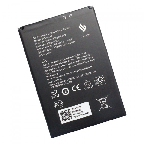 Pin Vsmart Bee 3 BVSM-230 dung lượng - 3030mAh