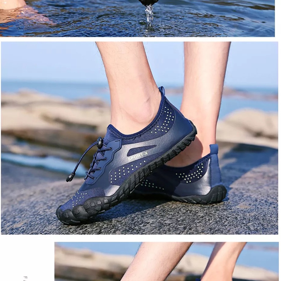 Giày đi rừng, đi bơi, treaking SportX có dây buộc giày thêm phần chắc chắn, thoát nước nhanh