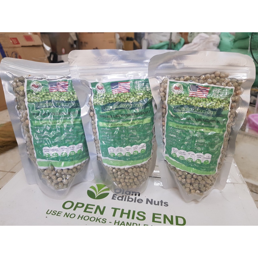 Đậu hà lan nhập Mỹ 500Gr