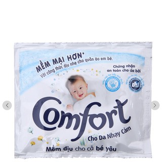 Combo 5 bịch nước xả vải da nhạy cảm bé yêu Comfort đậm đặc 20ml