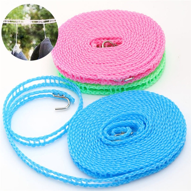 Cuộn Dây Phơi Quần Áo Thông Minh Dài 5M - Lưới Bện Siêu Chắc - Dây Phơi Đồ Thông Minh