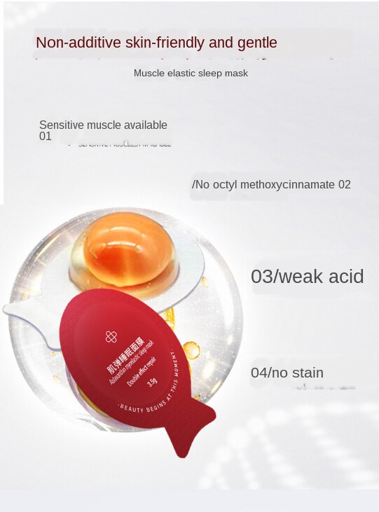 Mặt Nạ Ngủ Chiết Xuất Trứng Giúp Dưỡng Ẩm Và Se Khít Lỗ Chân Lông Cao Cấp | BigBuy360 - bigbuy360.vn