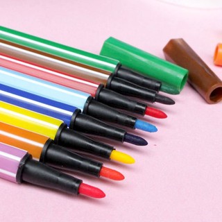 Set 24 Bút Màu Nước Hình Củ Cà Rốt Hoạt Hình Xinh Xắn