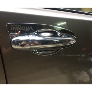 Ốp tay nắm, hõm cửa xe innova 2017 2018 2019 2020 2021 mạ crom
