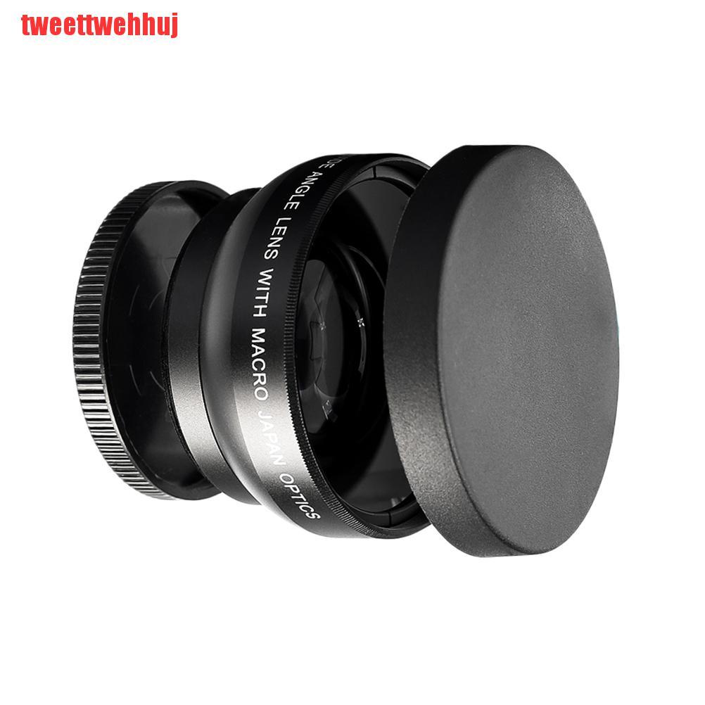 Ống Kính Góc Siêu Rộng 52mm Hd 0.45x Cho Canon Nikon Sony Pentax