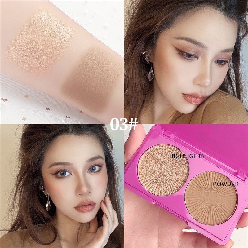 (Hàng Mới Về) Bảng Phấn Má Hồng Màu Lì Độ Bóng Cao Tự Nhiên Lâu Trôi | BigBuy360 - bigbuy360.vn