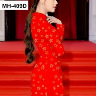 VẢI ÁO DÀI HOA NHÍ