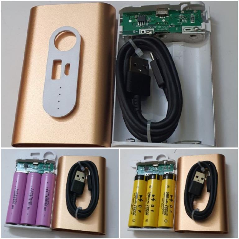 Sạc dự phòng vỏ nhôm - 3 pin 18650 (Sp mới 100%)