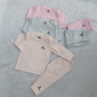 Bộ dài tay vải Cotton organic của Bambola