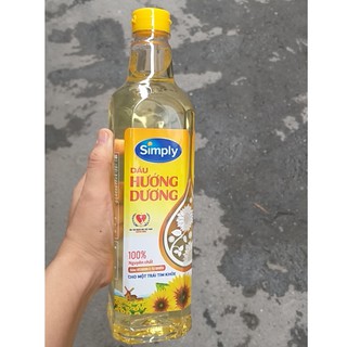 Dầu hướng dương nguyên chất Simply 1 lít