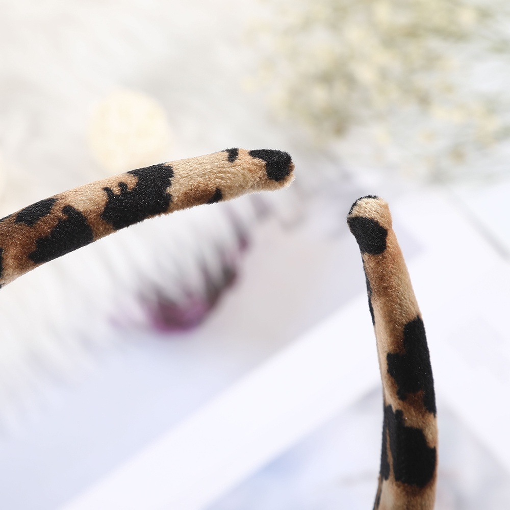 Haimeikang Nón kết băng đô vải nỉ chống trơn trượt cho nữ đơn giản retro