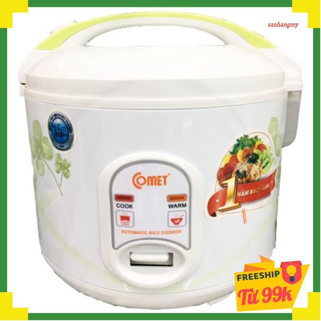 Nồi Cơm Điện Nắp Gài COMET CM8016