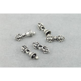 Charm Chùy và Chuông phật giáo tây tạng chất liệu Bạc s925