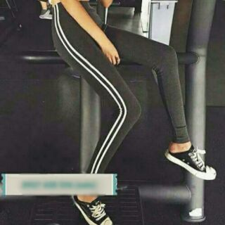 Sỉ lẻ Quần legging sọc cao cấp(hàng bao đẹp)