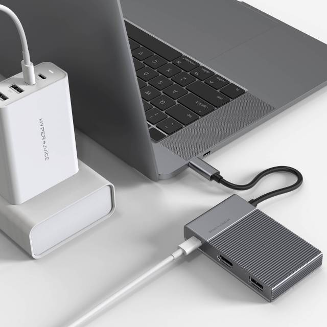 Cổng Chuyển Hyperdrive GEN2 6 in 1 For Macbook, Ipad Pro 2018-2020 G206 [Bảo Hành 24 Tháng] Chính Hãng