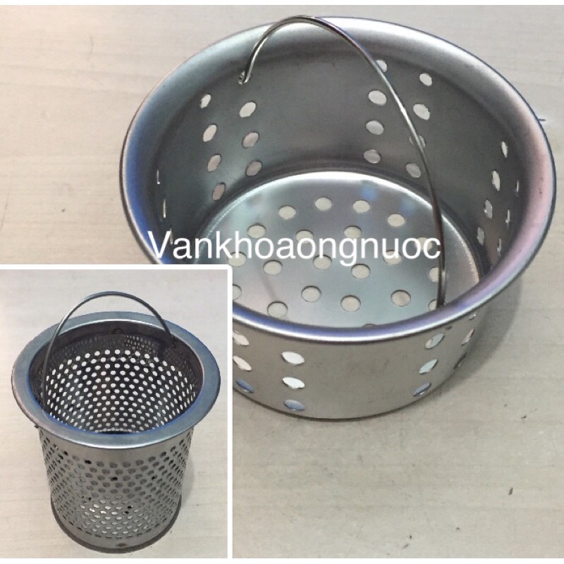 RỔ LỌC RÁC BỒN CHẬU RỬA CHÉN BÁT NHỰA INOX