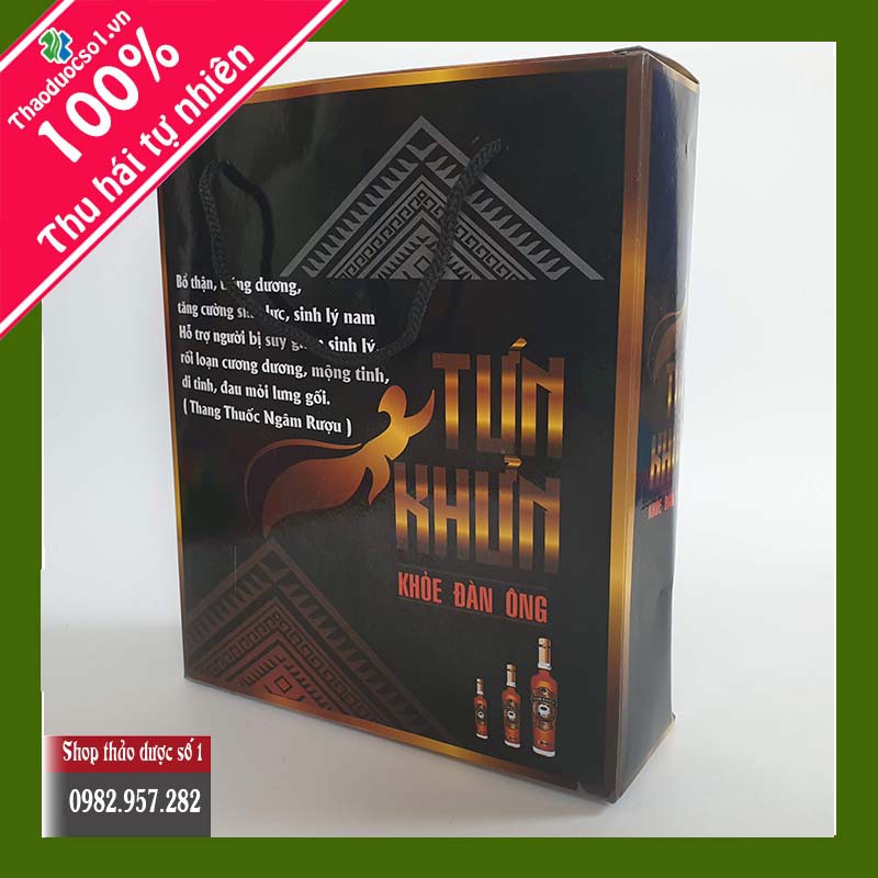 Tứn Khửn Thang Biệt Dược Chốn Phòng The Trị Yếu Sinh Lý 8 vị - Loại 1,7KG - Thảo Dược Số 1