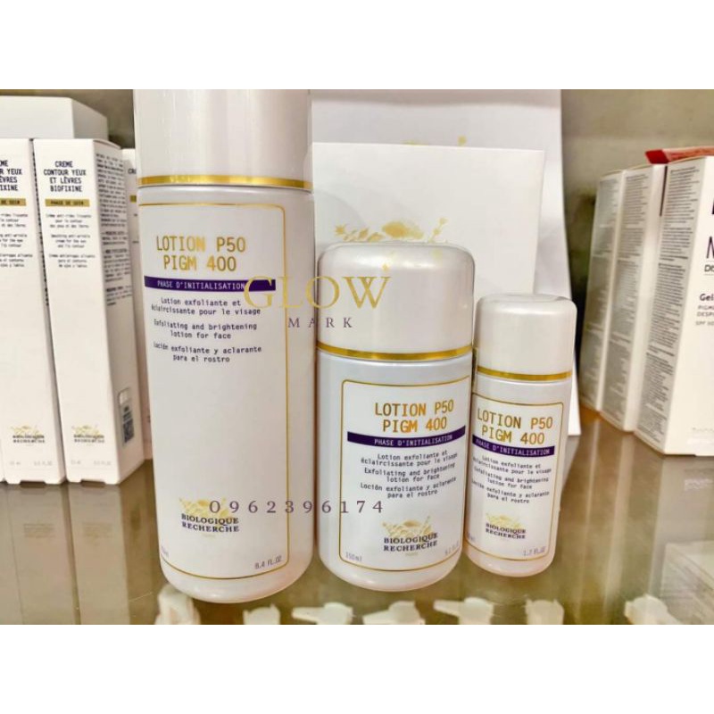 Lotion p50 pigm 400, Dung dịch tái tạo và làm sáng da sạm nám