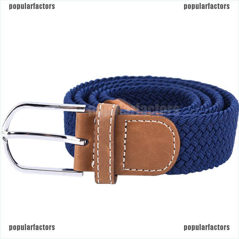 Thắt Lưng Vải canvas Co Giãn Tốt Thiết Kế Cá Tính Cho Nam Và Nữ