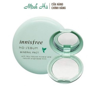 Phấn nén kiềm dầu không màu Innisfree No Sebum Mineral Pact