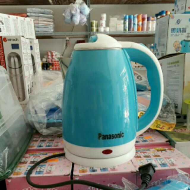 Ấm siêu tốc 2 lớp, Ấm Siêu Tốc Đun Nước Electric Kettle Dung Tích 1.8 Lít Loại 2 Lớp Màu