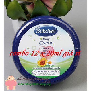 COMBO 12 Kem chống hăm Bubchen 20ml - Đức - date 11/2019