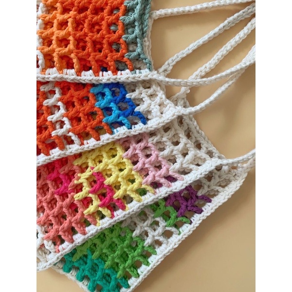 Crochet phone bag