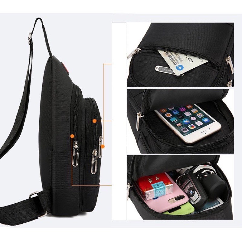 [FREESHIP] Túi Đeo Chéo Nam Unisex Phong cách hàn quốc | BigBuy360 - bigbuy360.vn