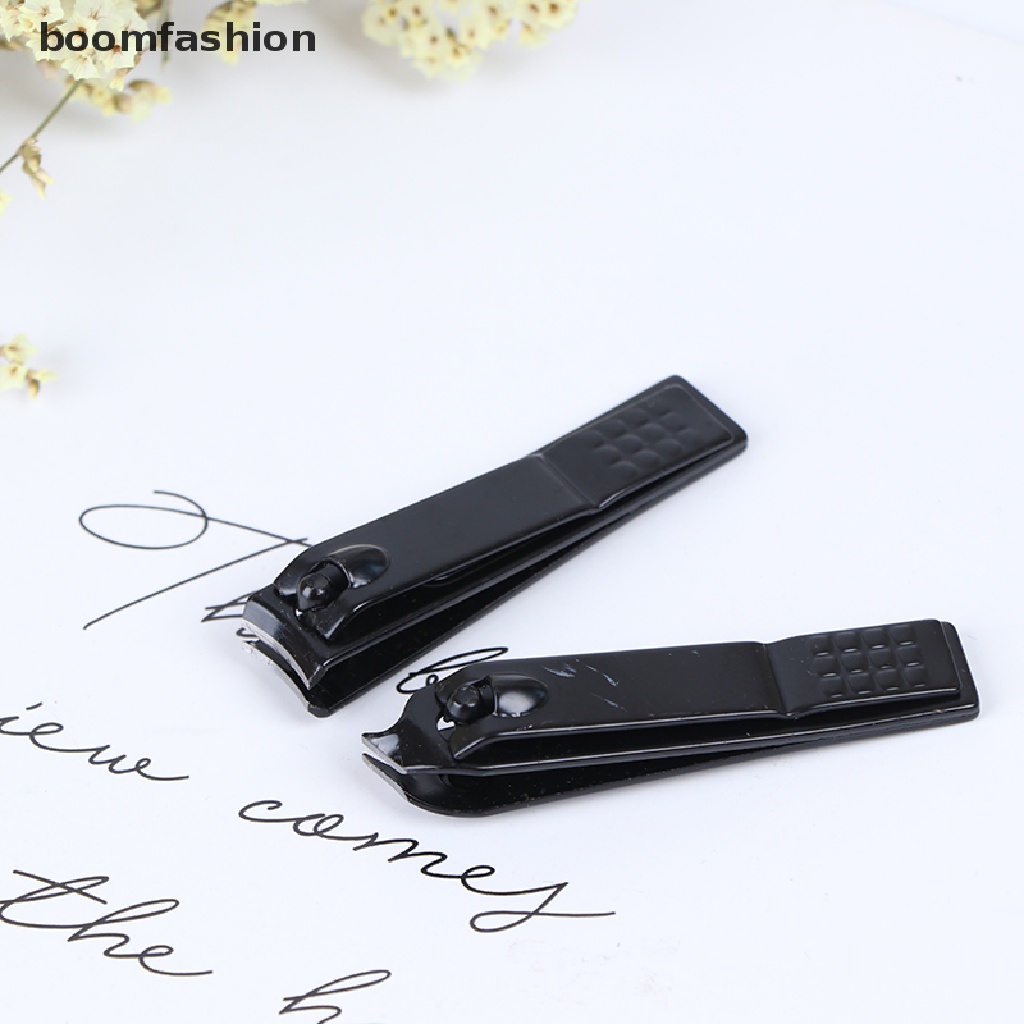 [boomfashion] Professional Black Stainless Steel TOE Nail Cutter Nails Trimmer Clipper Machine [new]