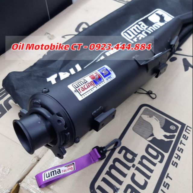 Pô UMA racing V3 Ex150, V4 Ex150, Ex135 4 số/5 số, Honda Winner/Sonic 150