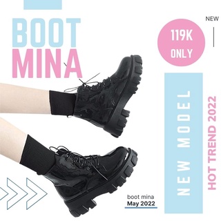 Bốt nữ boot giày cổ thấp đế dày lót lông mềm ullazang phong cách trẻ trung hàn quốc boot nữ