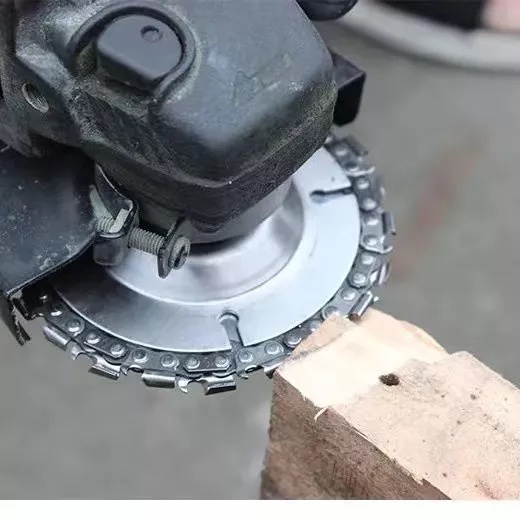 Đĩa cưa tròn gắn xích, lữa cưa gắn xích, dùng cho máy cắt, máy mài cầm tay 1 tất, 100mm, 10cm hàng chất lượng tốt