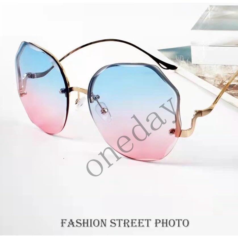 Oneday Kính Mát Không Gọng Chống Tia uv400 Thời Trang Dành Cho Nữ