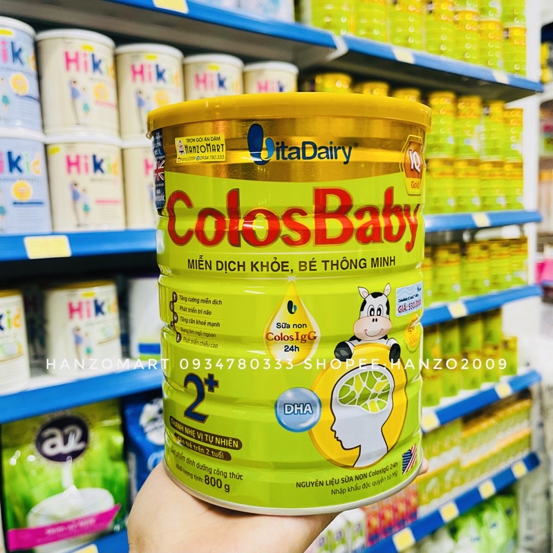 Sữa ColosBaby IQ tăng cân 800gr