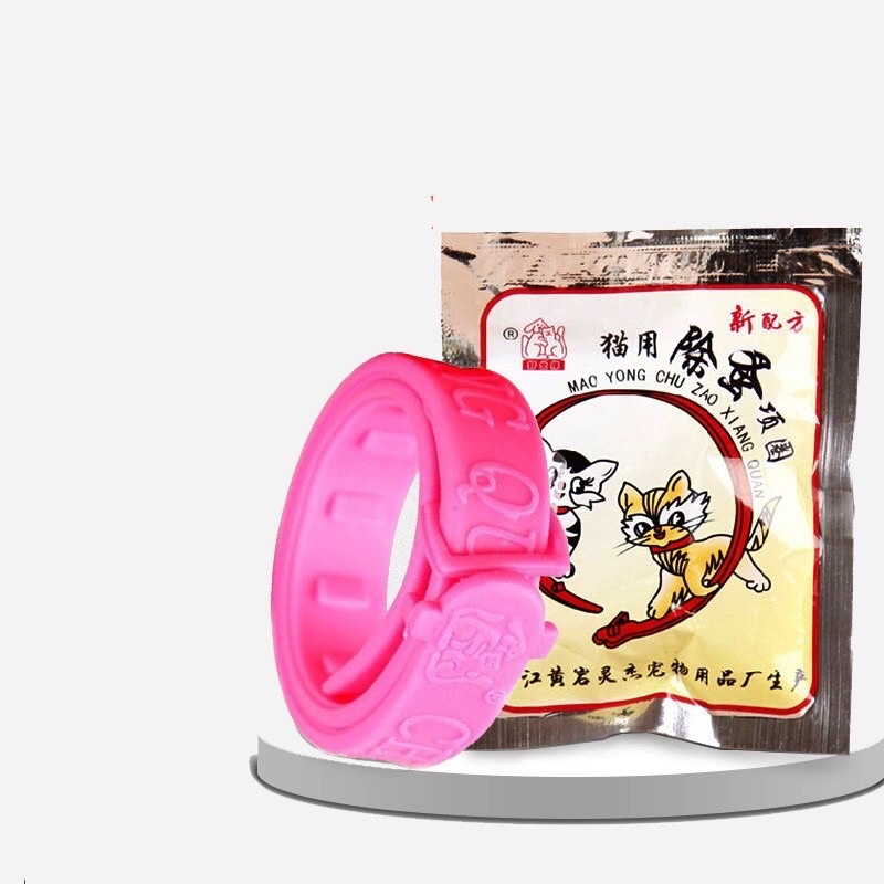 Vòng cổ đeo trị, ngừa ve, rận, bọ chét ở chó mèo