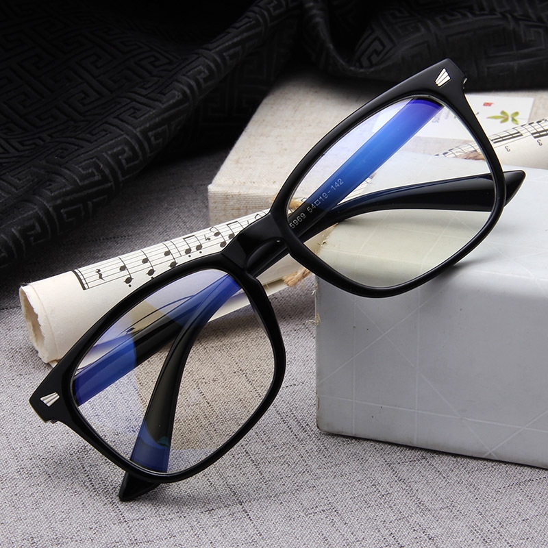 37ddo PC Frame Glasses Blue Film Myopia Glasses Frame