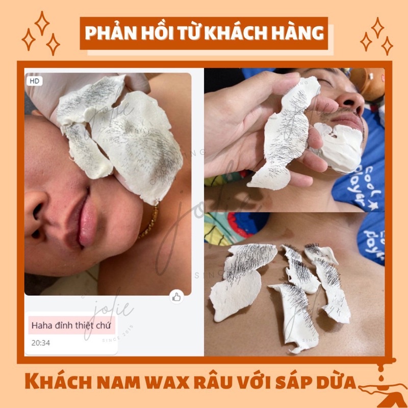 COMBO TRIỆT LÔNG -  SÁP WAX NÓNG HARD WAX BEANS và MỠ TRĂN N STORE