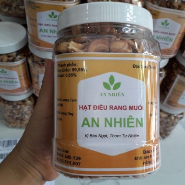 Hạt điều vỡ - hộp 500gr