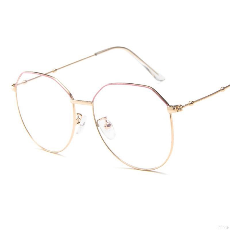 Kính mắt gọng kim loại kiểu dáng retro thời trang cho nữ | BigBuy360 - bigbuy360.vn